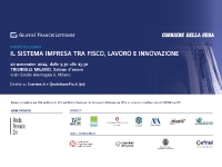 Il sistema impresa tra fisco, lavoro e innovazione